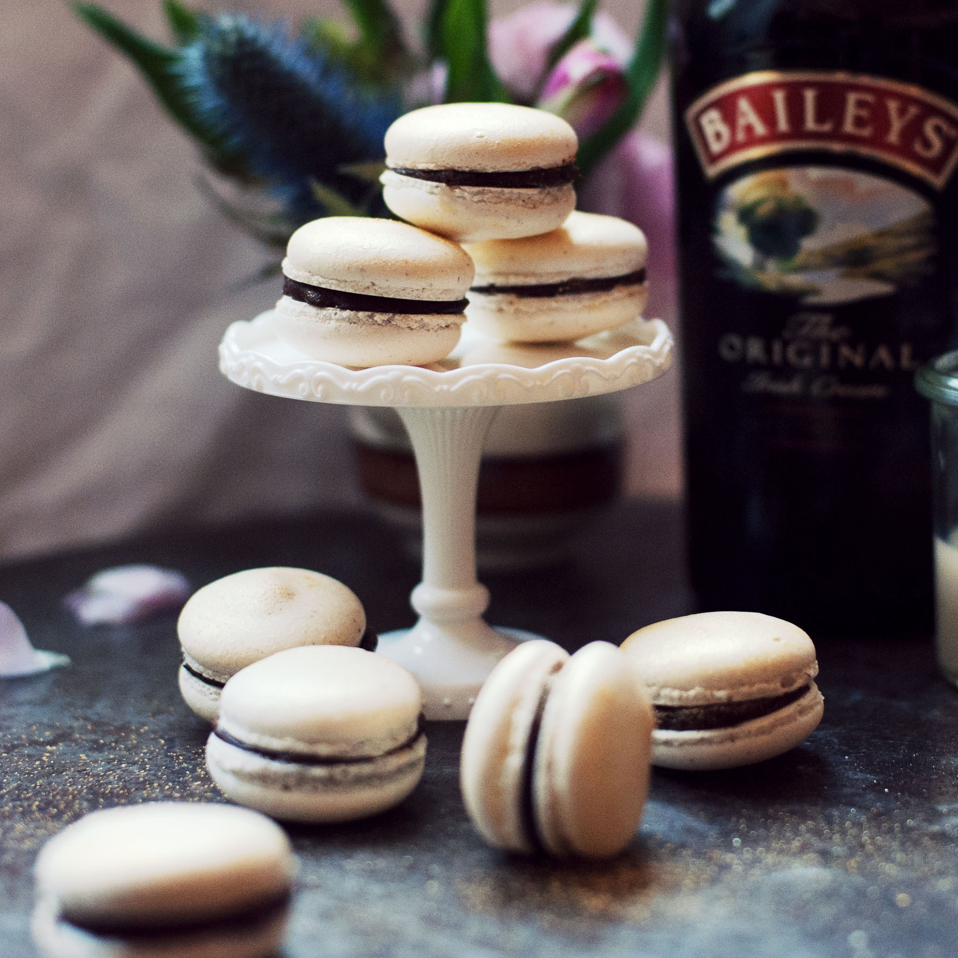 Irish Coffee Macarons