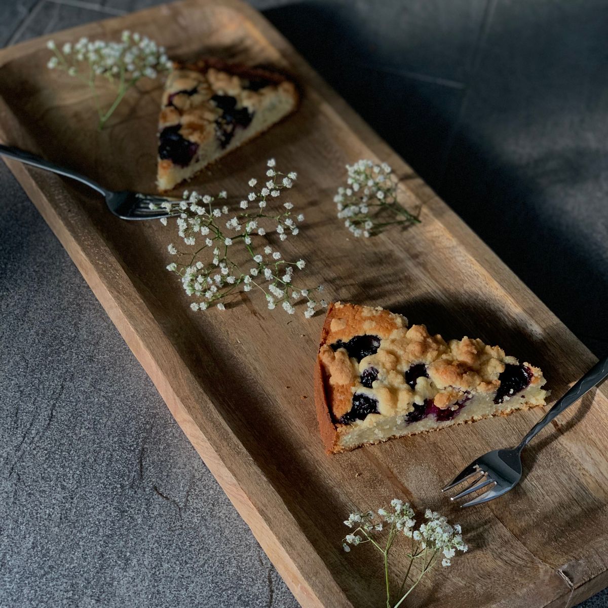 Finnischer Heidelbeerkuchen | Rezept | Kitchen Stories