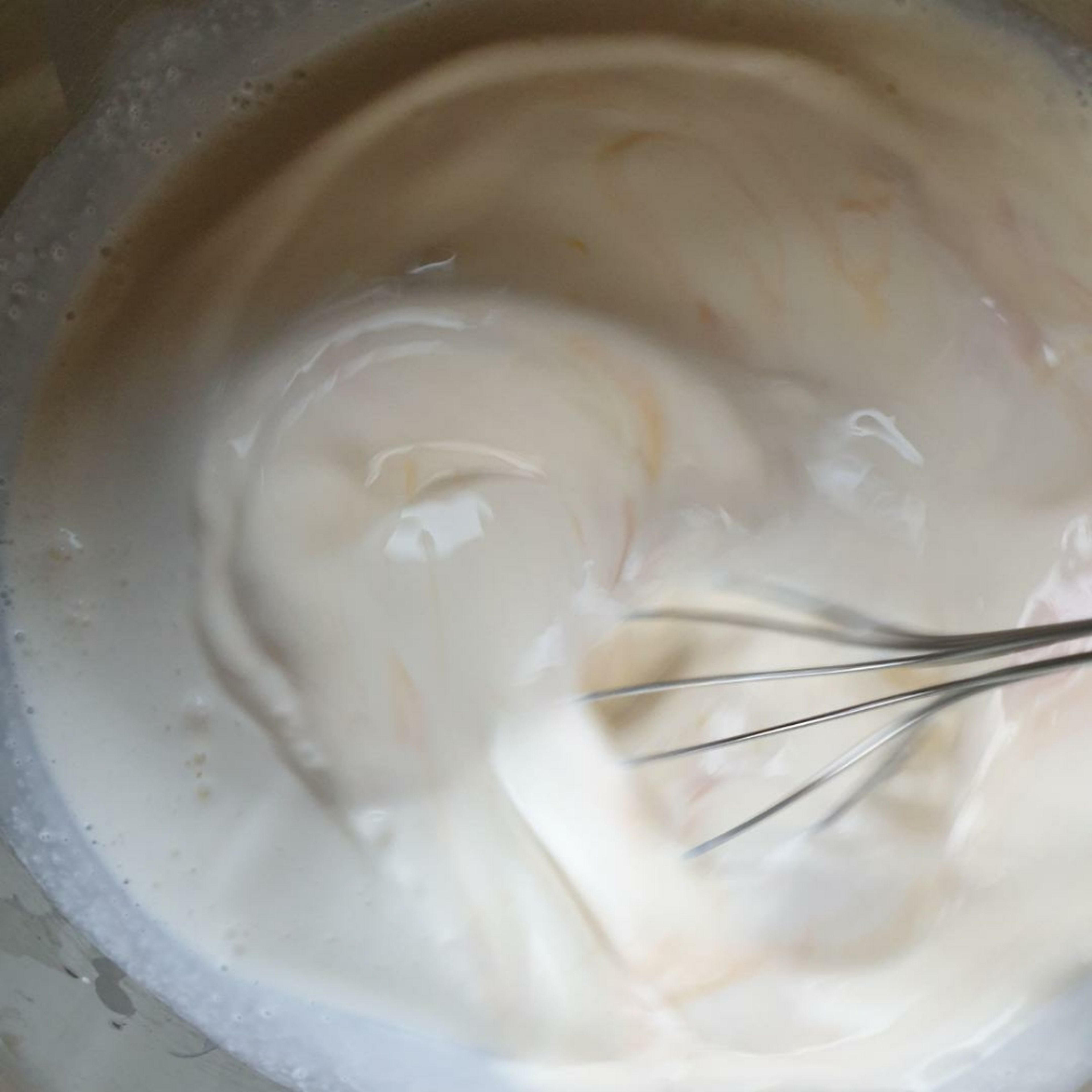 Whisk together the remaining ingredients to make the creme mixture.