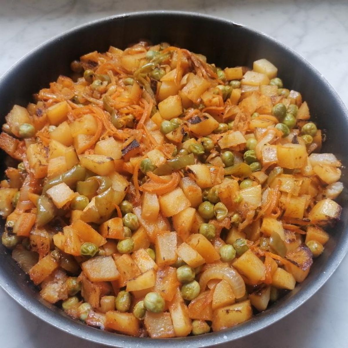 The veggie potato | Recipe | Kitchen Stories