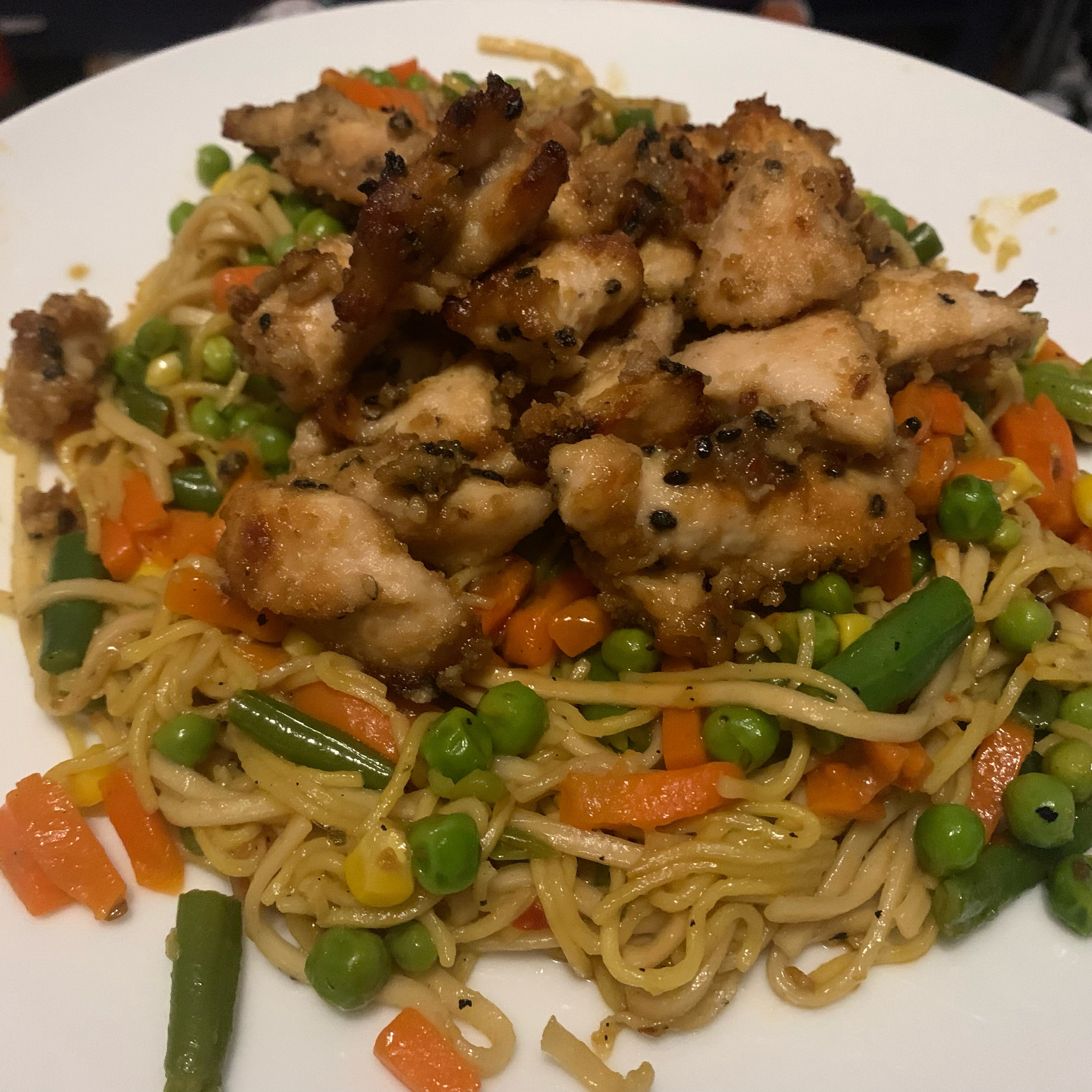 Sweet Tahini Chicken & Noodles