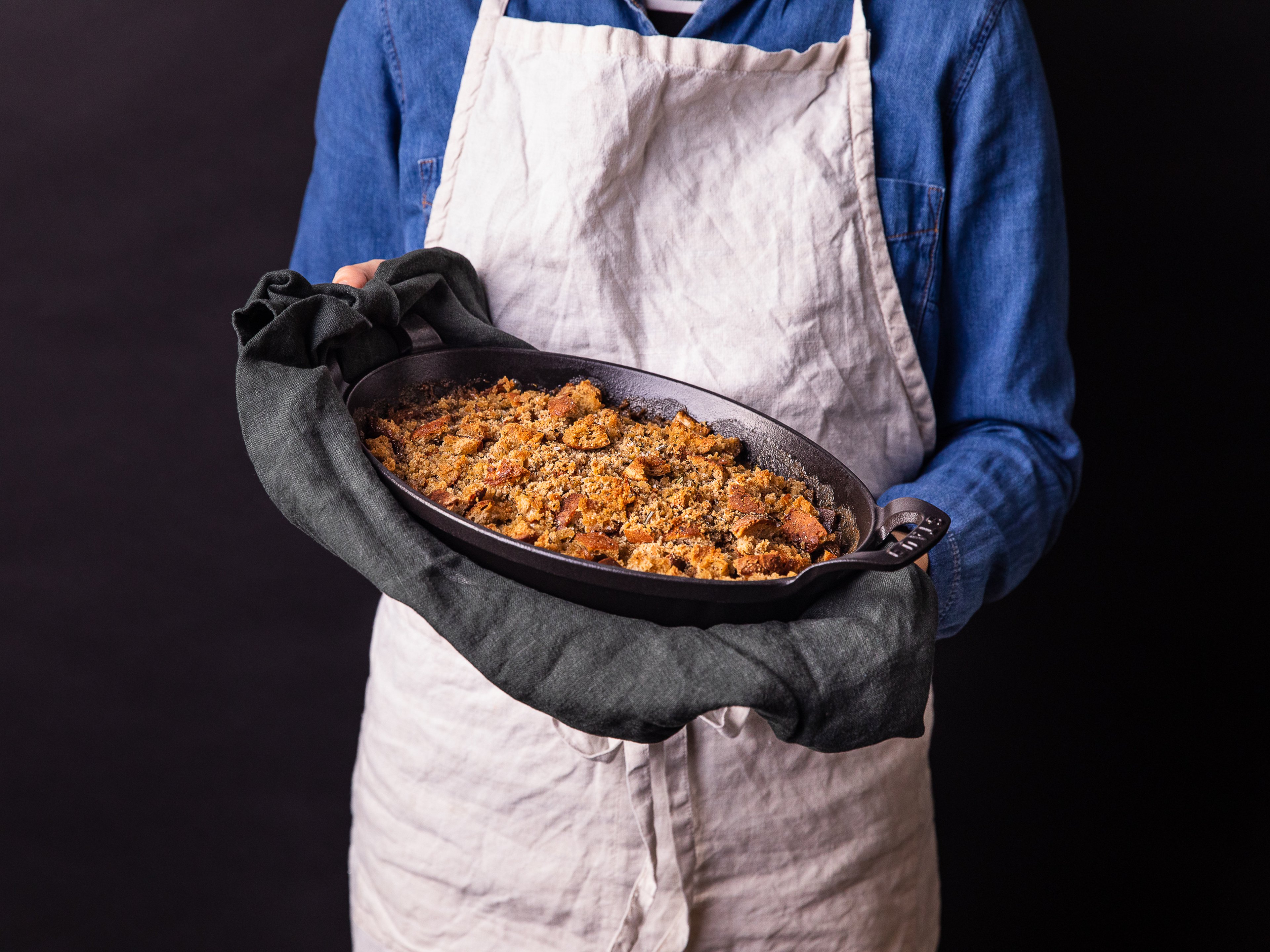 5-ingredient mixed mushroom gratin