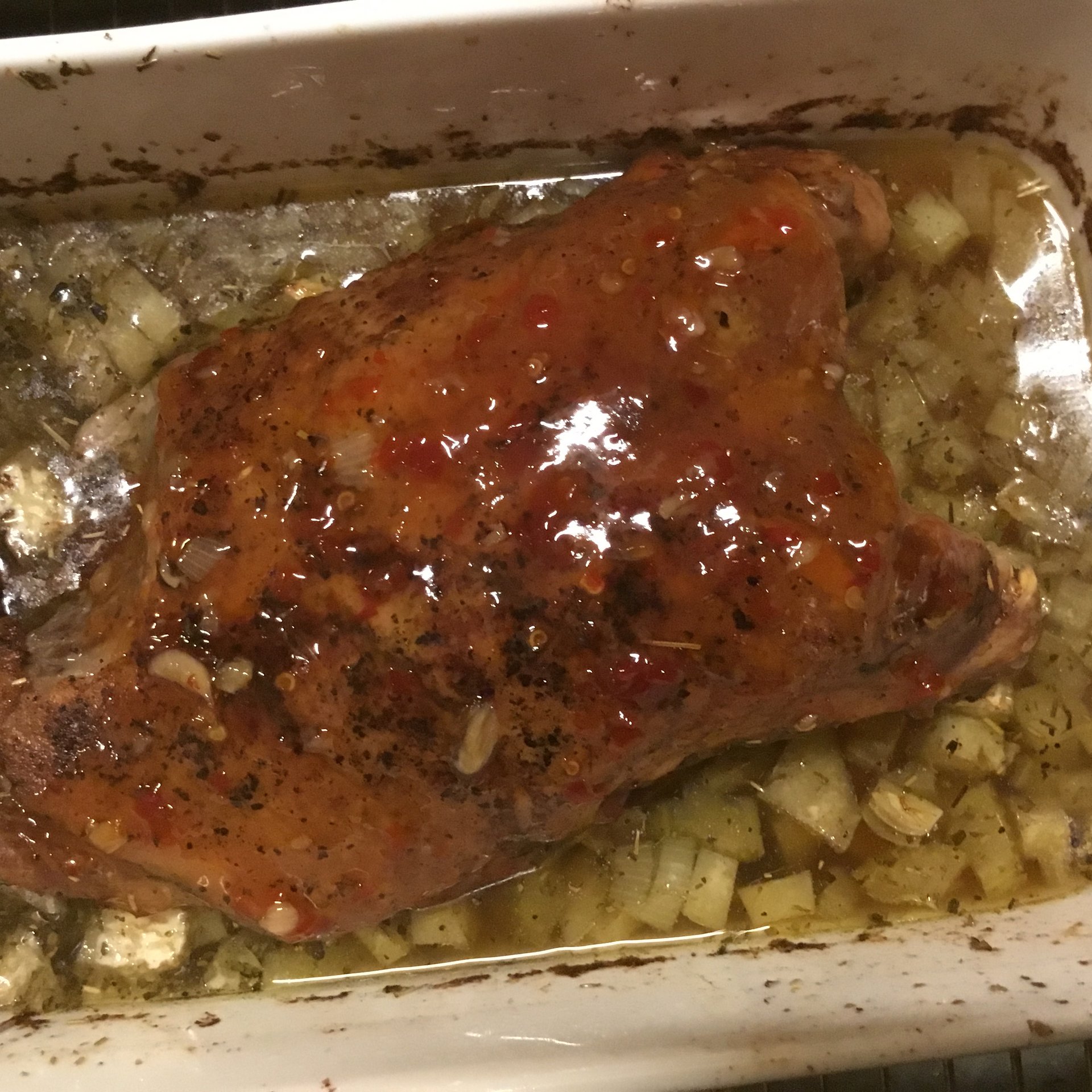 Gänsebrust mit Honig/Chilikruste Niedrigtemperatur 120° | Rezept ...