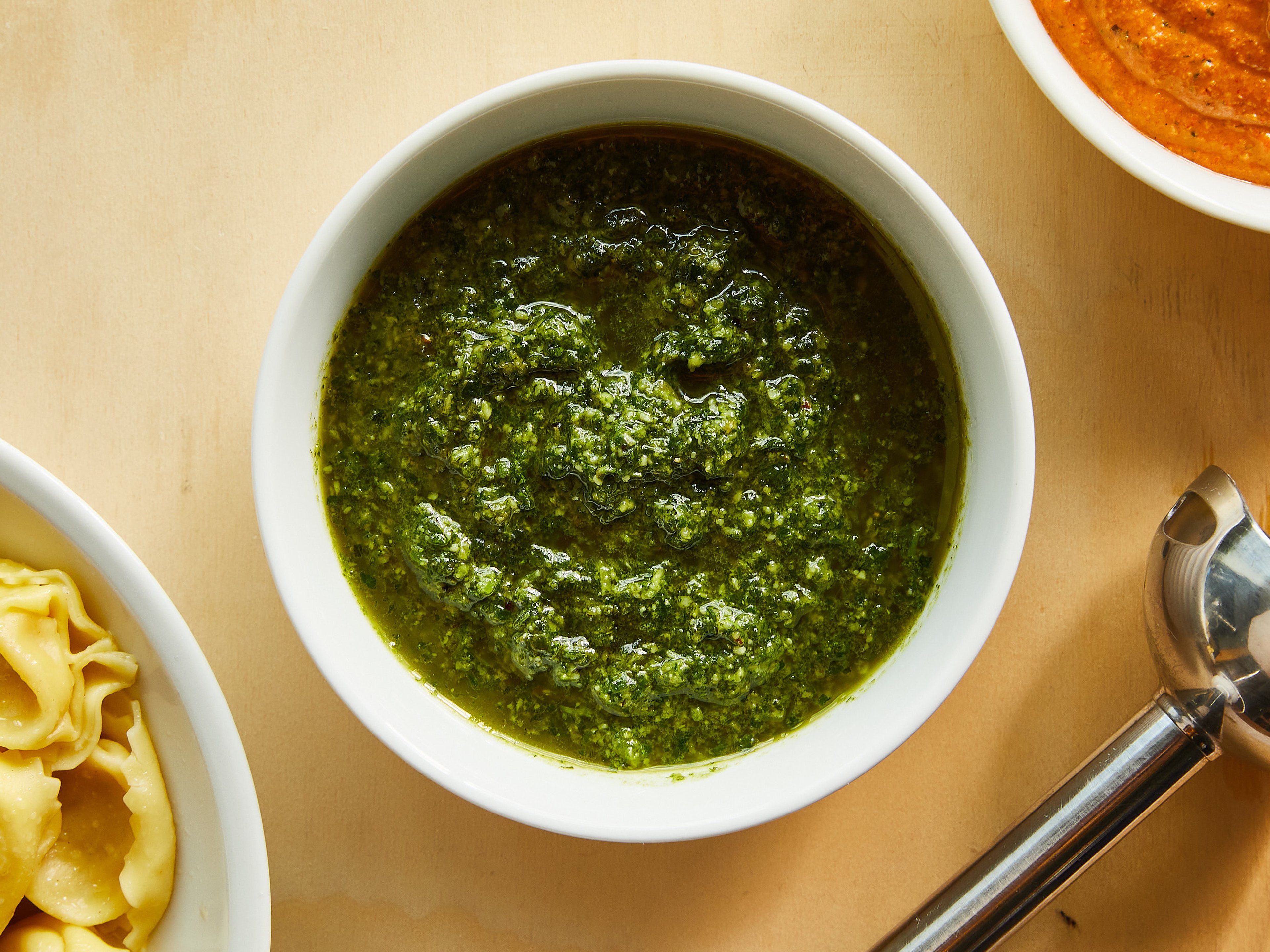 Our Secret Weapon for Perfectly Saucy Pesto, Every Time