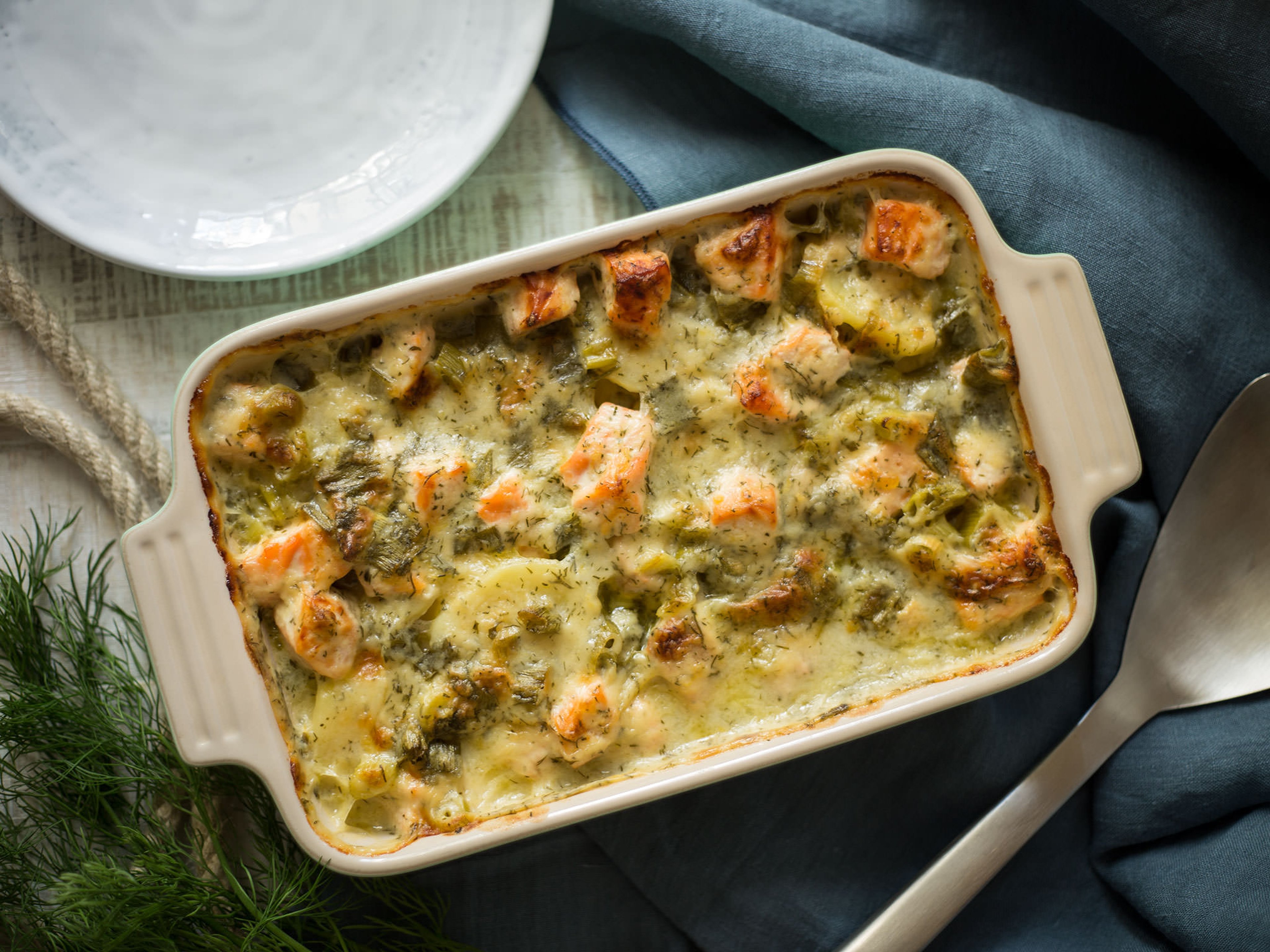 Fischgratin