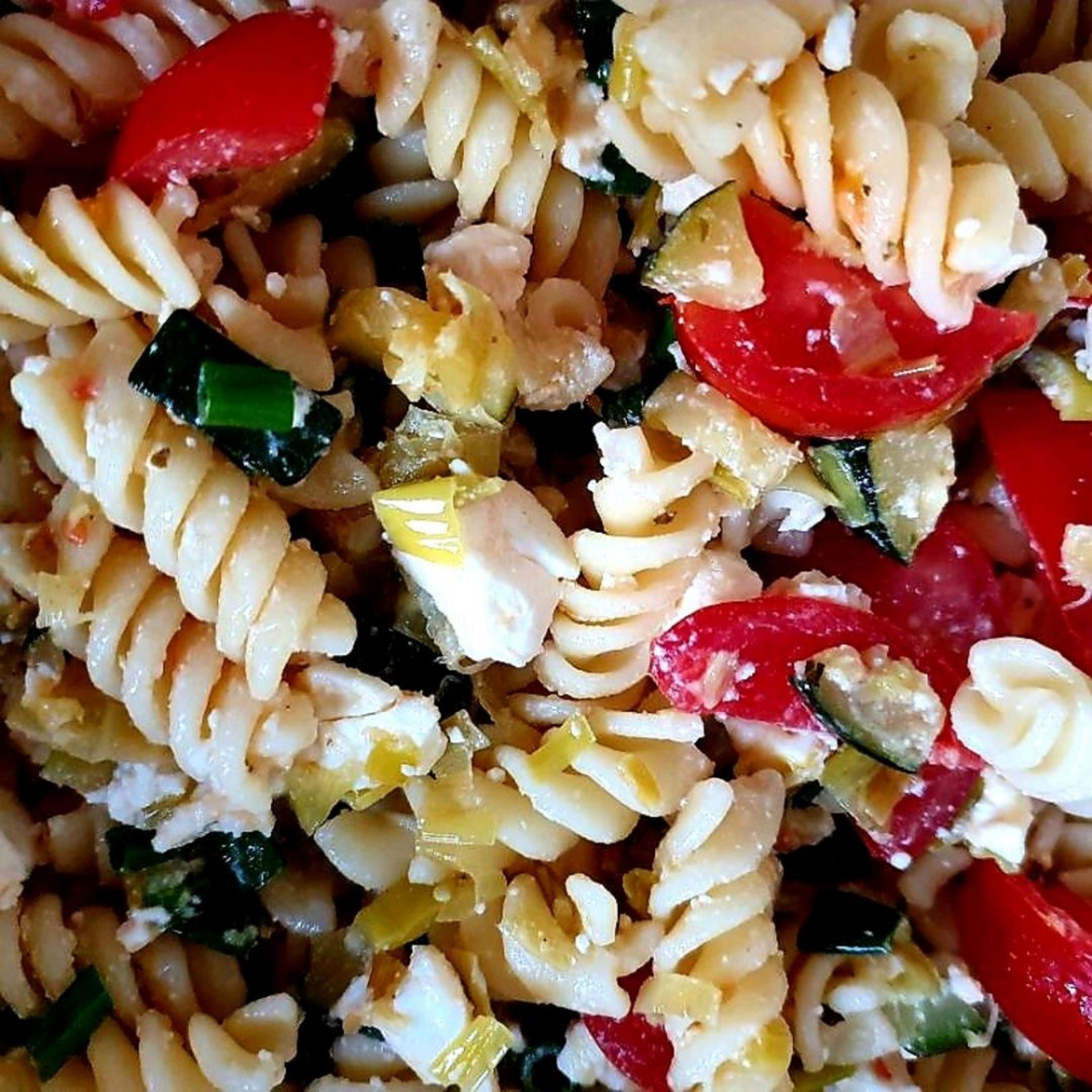 Nudelsalat ohne Mayonnaise