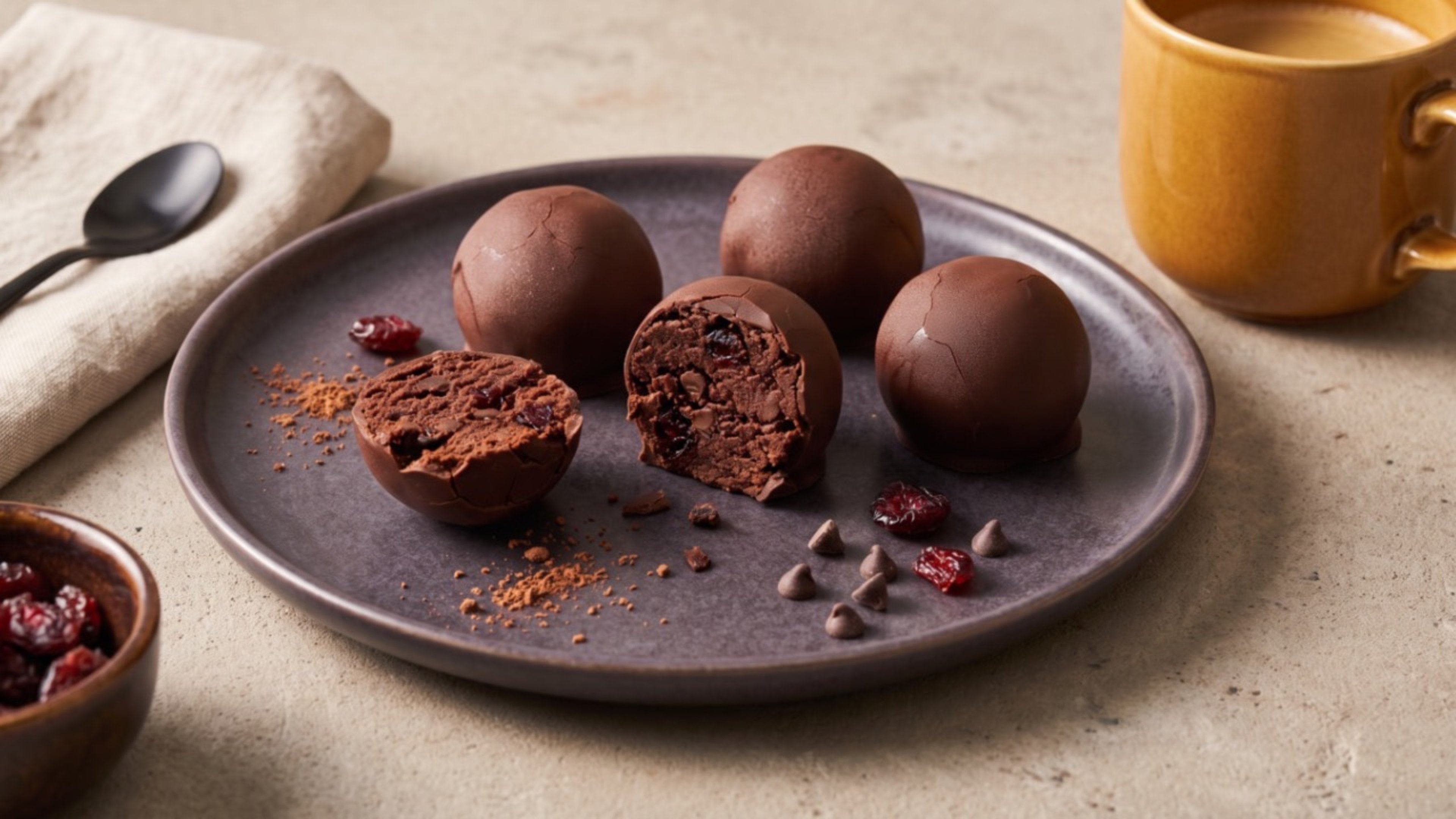 Hüttenkäse-Brownie-Protein-Balls: für den süßen Hunger