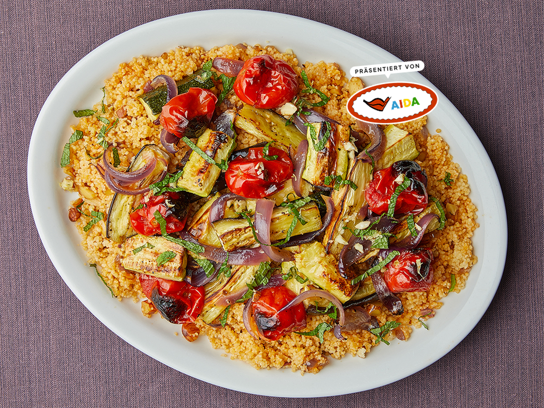 Couscous mit Ofengemüse
